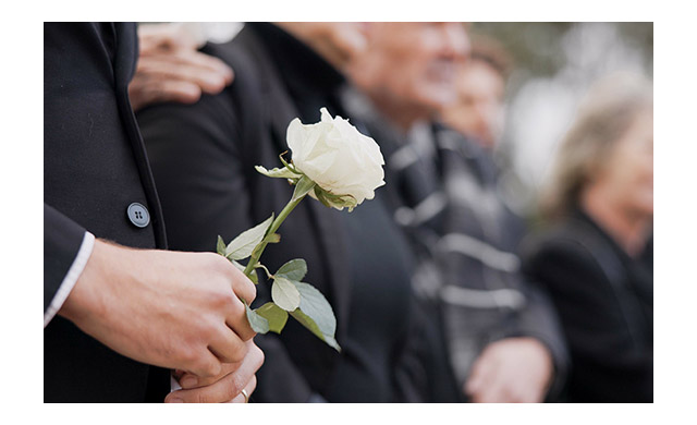 funeral rituals flower